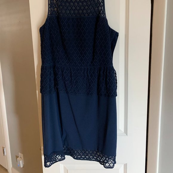 Dress- Navy Blue Cremieux - Picture 2 of 2